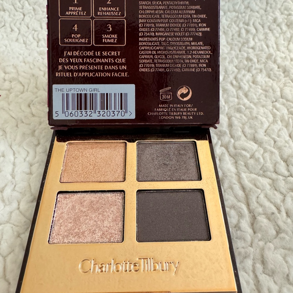 Charlotte Tilbury, the Uptown Girl palette